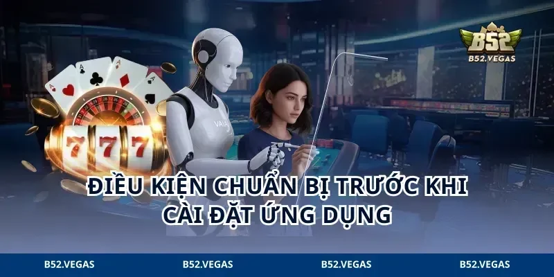 Điều kiện chuẩn bị trước khi cài đặt ứng dụng