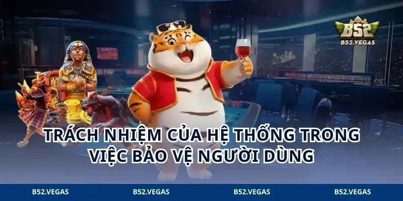 Trách nhiệm của hệ thống trong việc bảo vệ người dùng
